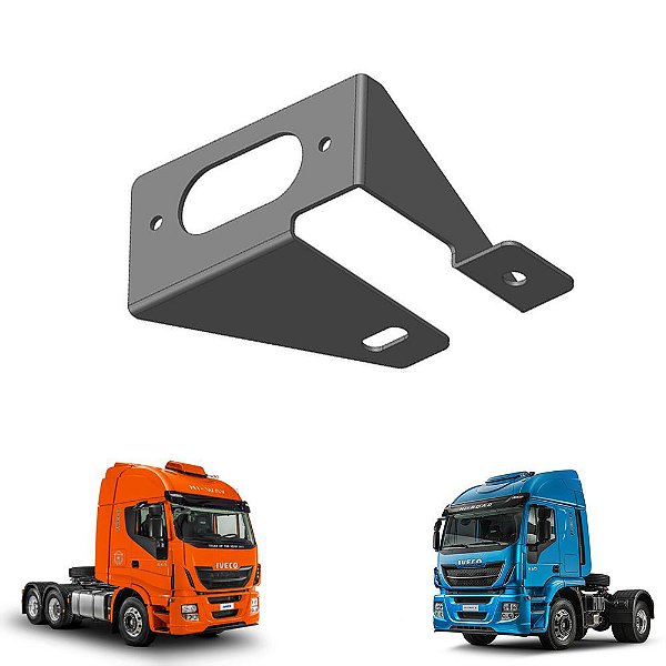 Suporte Lanterna Paralama Dianteiro Iveco Hiway 2022 Lad Esq