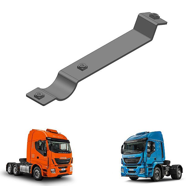 Abracadeira Estreita Paralama Iveco Hiroad 2020 Traseiro