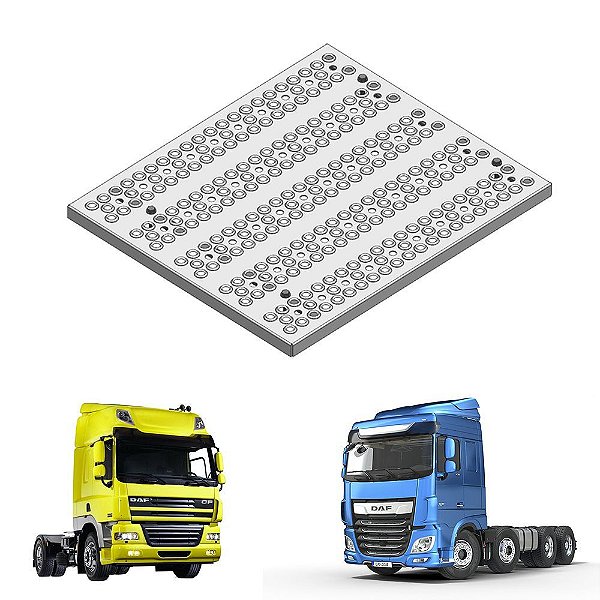 Plataforma De Catalisador Daf Xf 2021 2022 - Aluminio