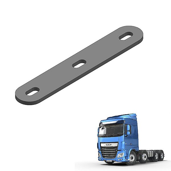 Suporte Fixacao Paralama Daf Xf Tracado 6x4 Entre Eixos