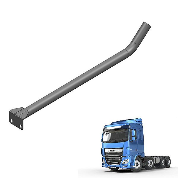 Tubo Central Paralama Daf Xf Tracado 6x4 Entre Eixos