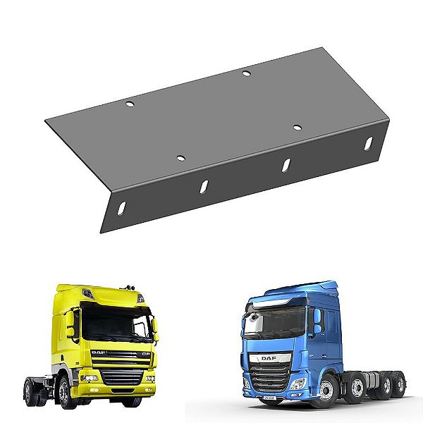 Suporte De Placa Daf Xf Dianteiro