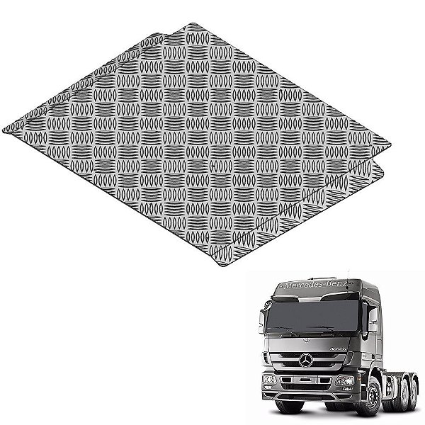 Protetor Caixa De Bateria Vw Man Tgx Aluminio