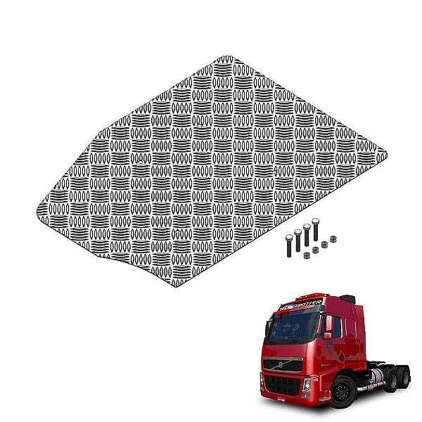 Plataforma Catalisador Volvo Fh 2018 2019 2020 Aluminio