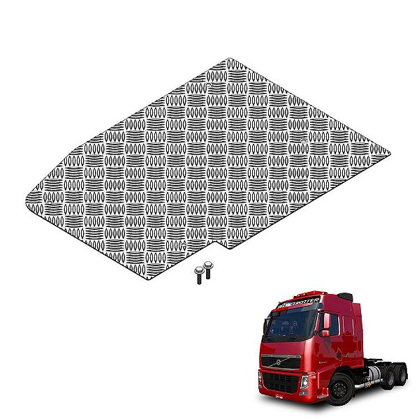 Plataforma Aluminio Catalisador Volvo Fh 2014 Aluminio