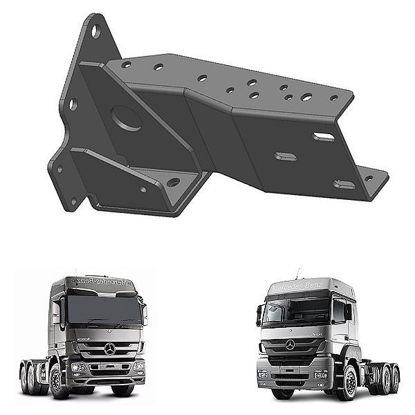Suporte Valvula Secadora Modulo Farol Mb Axor Lado Esquerdo