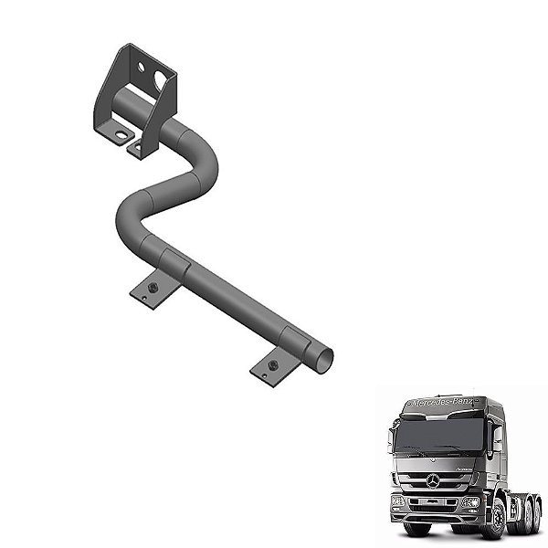 Suporte Paralama Traseiro Cabine Mb Actros Lado Direito