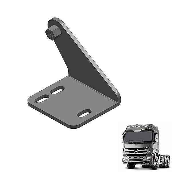 Suporte Estribo Mb Actros Lado Esquerdo