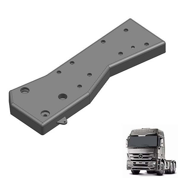 Suporte Estribo Mb Actros Lado Esquerdo