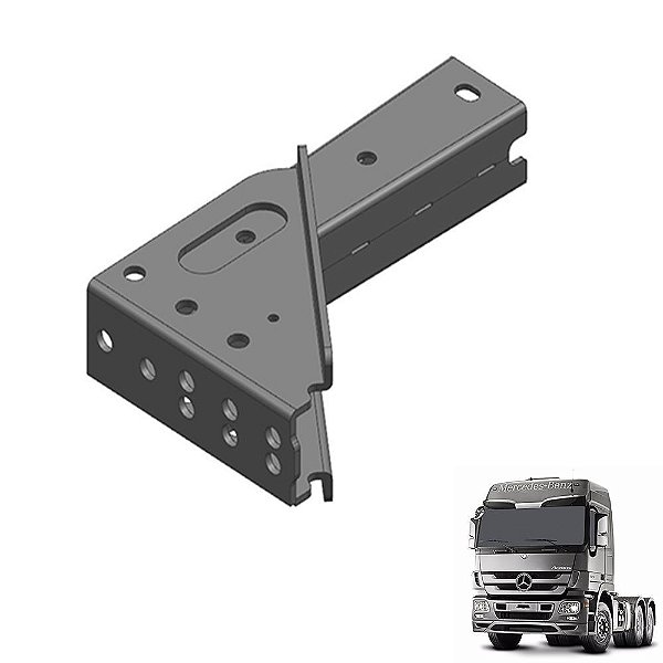 Suporte Parachoque Cabine Mb Actros