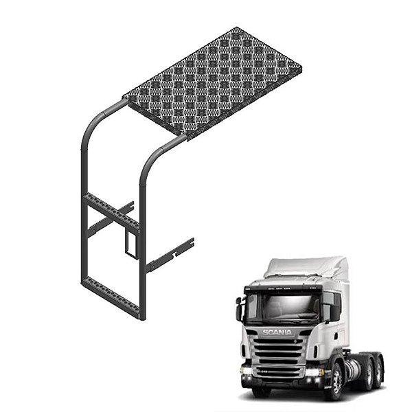 Escada Lateral Do Tanque Arla 105 Lt Scania Ntg 2019 2020