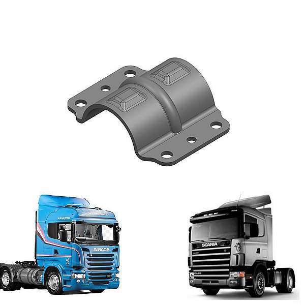 Abracadeira Do Suporte Paralama Scania Serie 5 Avulsa