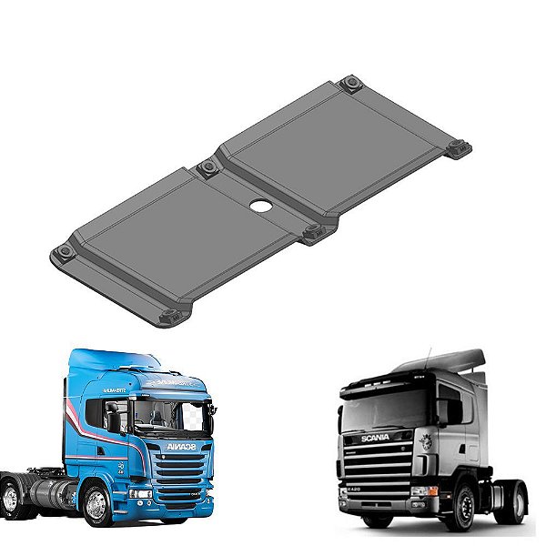 Chapa Menor Uniao Suporte Paralama Scania Serie 5