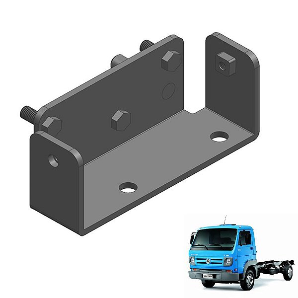 Suporte Fixacao Chassi Vw Delivery 9-160 Lado Esquerdo