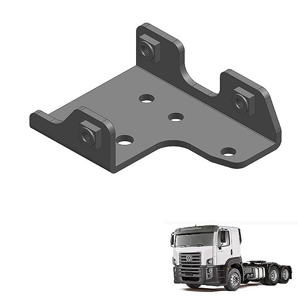 Suporte Fixacao Chassi Vw Constellation 2009 Le 2 Degraus