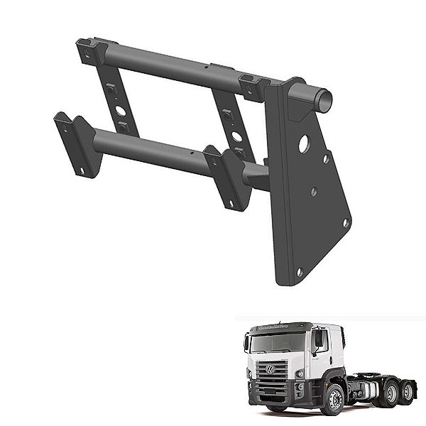 Suporte Paralama Traseiro Vw Constellation 2 E 3 Degraus Le