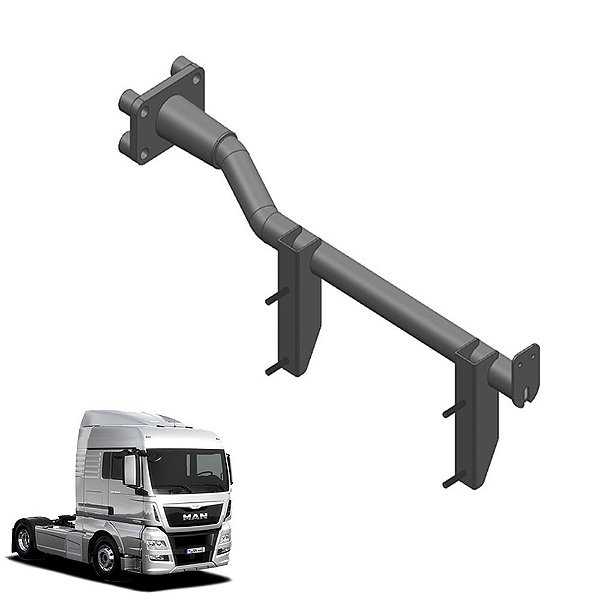 Suporte Paralama Vw Man Tgx Dianteiro Lado Direito