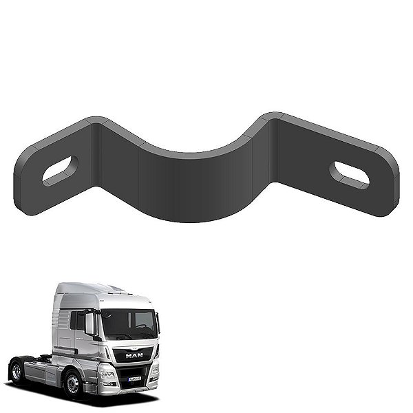 Abracadeira Movel Paralama Volkswagen Man Tgx Dianteira