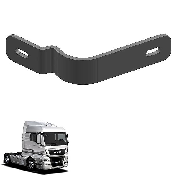Abracadeira Fixa Paralama Volkswagen Man Tgx Dianteira
