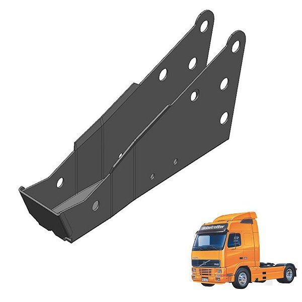 Suporte Amortecedor Cabine Volvo Fh 1986 1987 1988 Traseiro
