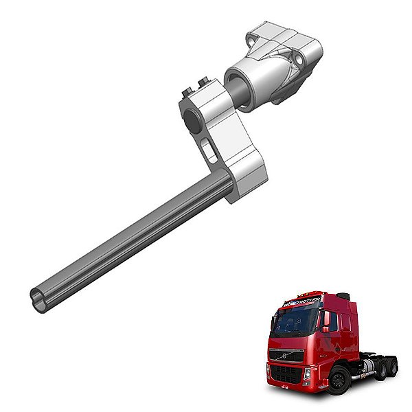 Suporte Montado Paralama Volvo Fh 2020 2021 2022 Tracao Le