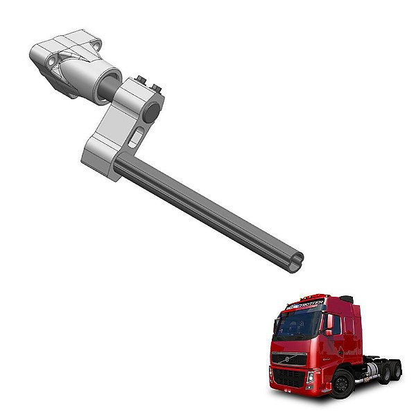 Suporte Montado Paralama Volvo Fh 2018 2019 2020 Tracao Ld