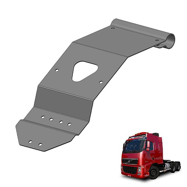 Suporte Fixacao Placa Sinaleira Volvo Fh Todos Os Anos