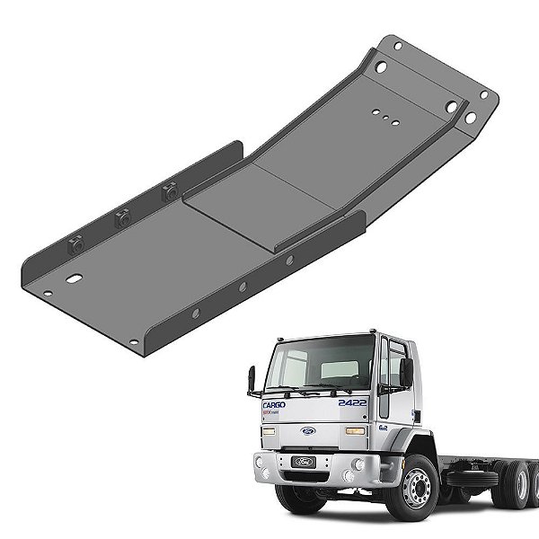 Suporte Lateral Paralama Ford Cargo 816s Lado Direito