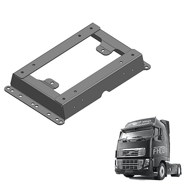 Suporte Rebaixe Banco Volvo Fh 2015 2016 2017 Altura 60mm