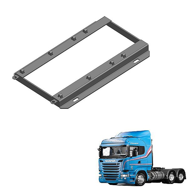 Suporte Rebaixe Banco Scania S5 2009 2010 2011 Altura 30mm