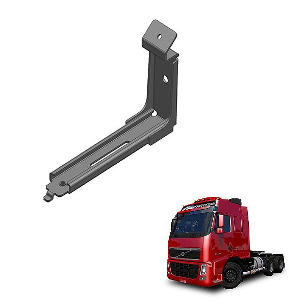 Suporte Abracadeira Paralama Volvo Fh 2018 2019 2020 Tração