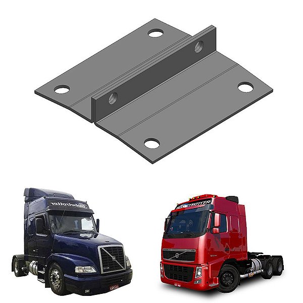 Suporte Abracadeira Curta Volvo Fh Nh Dianteira