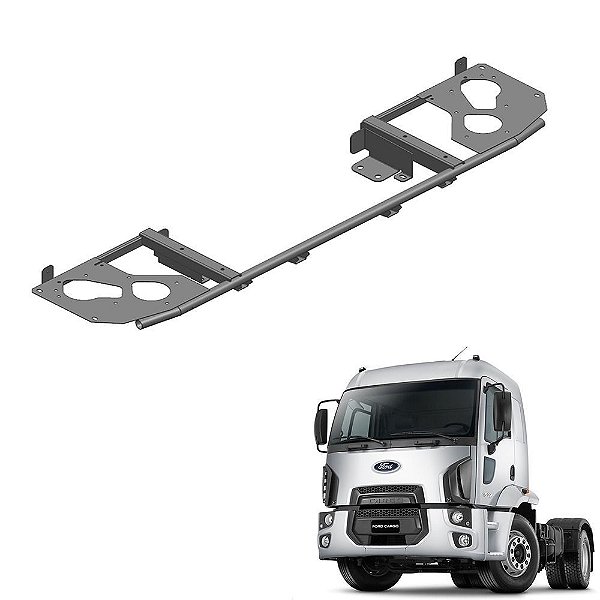 Suporte Parachoque Ford Cargo Medio 2011 2012 Frontal
