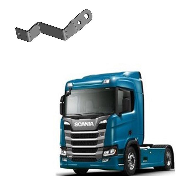 Suporte Antena Px Scania 2019 Lado Direito Dianteiro