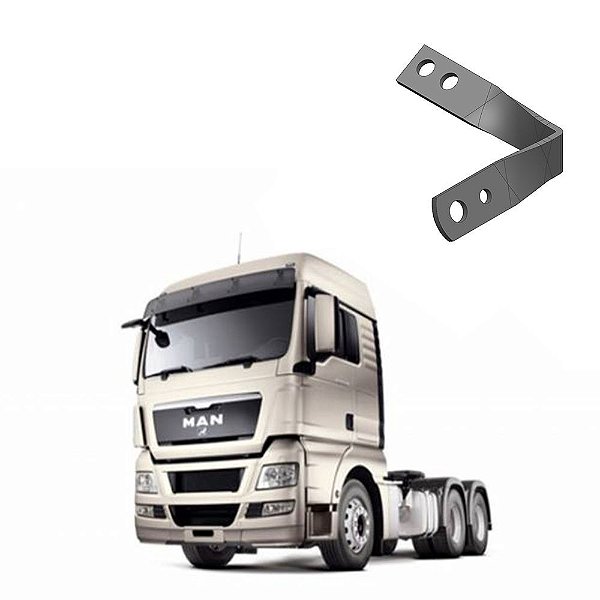 Suporte Antena Px Vw Man Tgx Lado Esquerdo Dianteiro