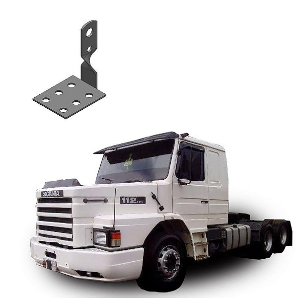 Suporte Antena Px Capo Scania T 112 Lado Esquerdo
