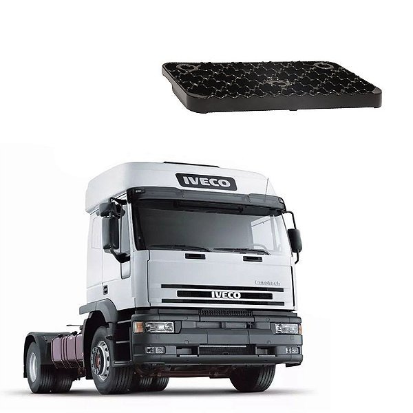Estribo De Aluminio Parachoque Iveco Lado Direito E Esquerdo