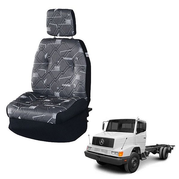 Banco Motorista Mercedes 1618 HPN RETO Cinza