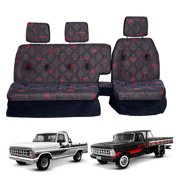 Sofá Cama Banco Completo F1000 / F2000 / F4000 Antiga Vermel