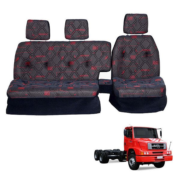 Sofá Cama Banco Completo MB 1620 - 2005 2006 2007 Vermelho
