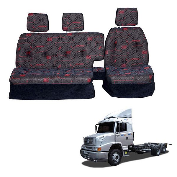 Sofá Cama Banco Completo MB 1620 1996 1997 1998 Vermelho