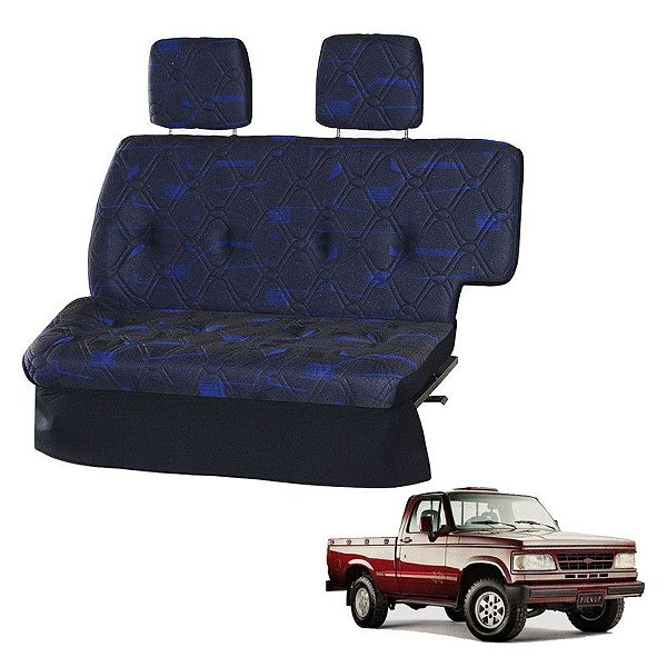 Sofá Cama Caminhonete Chevrolet Azul