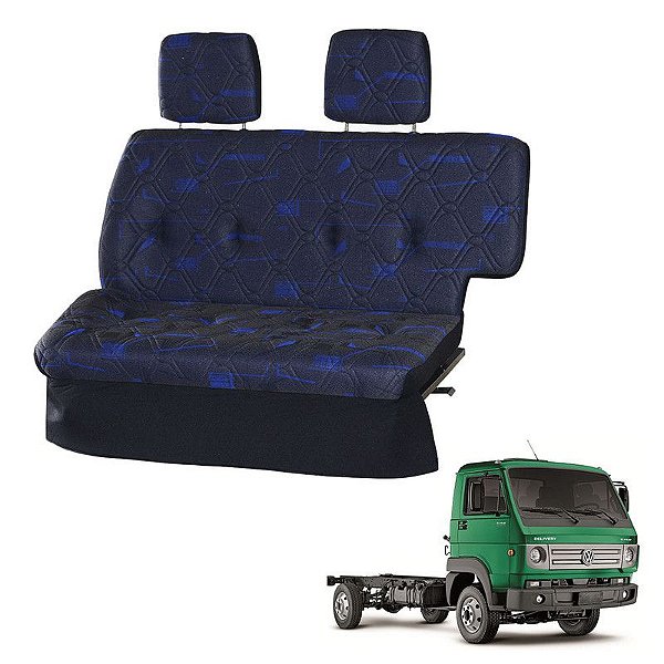 Sofá Cama Caminhão VW Delivery Euro 5 5150 / 13130 Azul