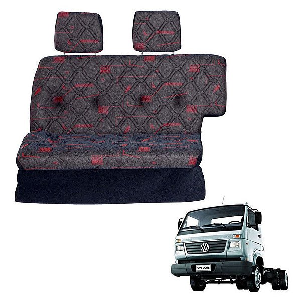 Sofá Cama Caminhão VW Vermelho