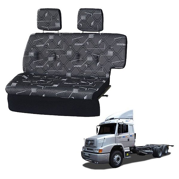Sofá Cama Caminhão MB 1620 1996 1997 1998 1999 2000 2001 Cin