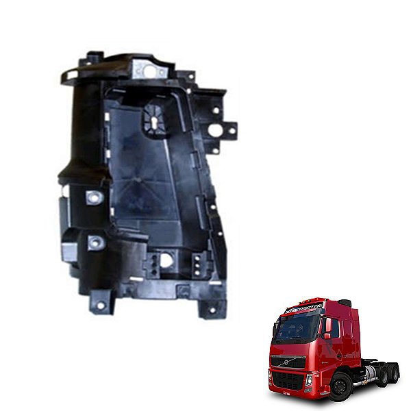 Encaixe Do Farol Volvo Fh12 Fh16n Lado Direito