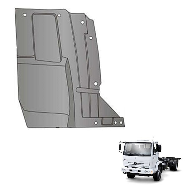 Paralama Interno Mercedes Fpn Cabine Lado Direito