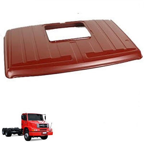 Teto Cabine Mercedes Hpn 1618 1620 Simples Sem Reforço