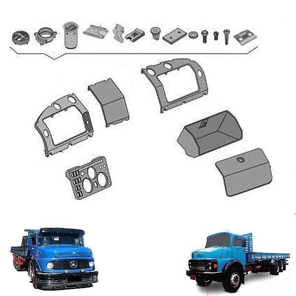 Kit Painel Instrumentos Mercedes Agl