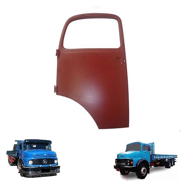 Porta Mercedes 1113 Completa Dobradica Lado Direito
